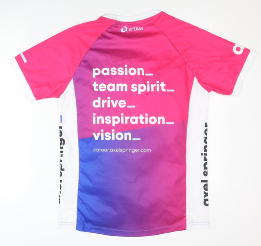 Artiva Unisex Pink Cycling Jersey M