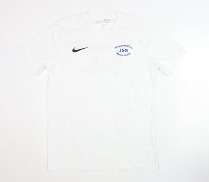 Mens UK Size L Nike White Gym & Training T-Shirt