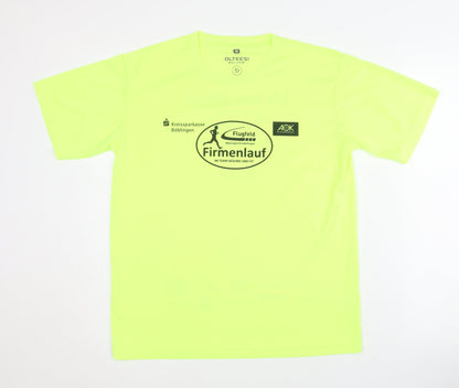 Oltees Unisex Green Running T-Shirt M