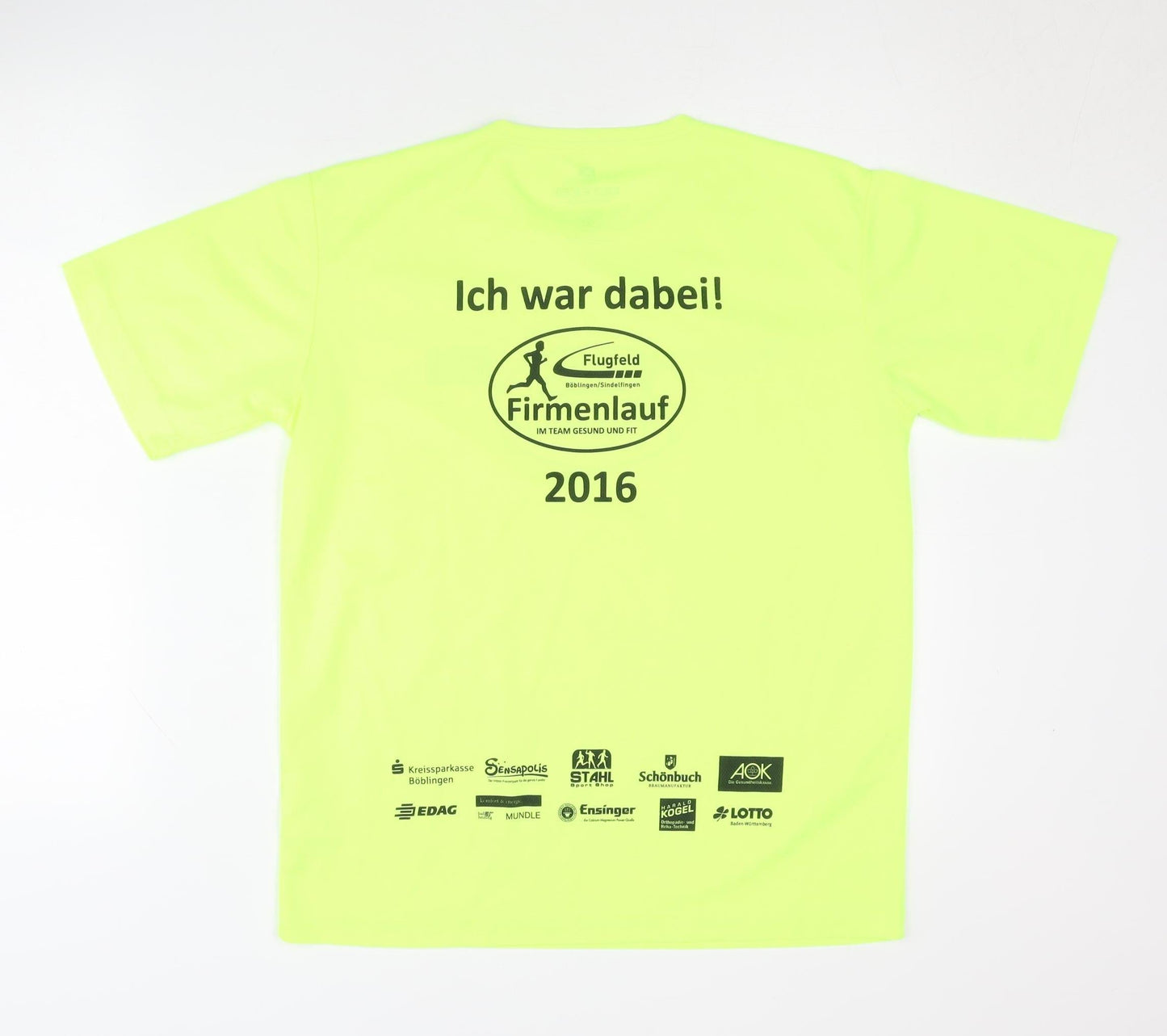 Oltees Unisex Green Running T-Shirt M