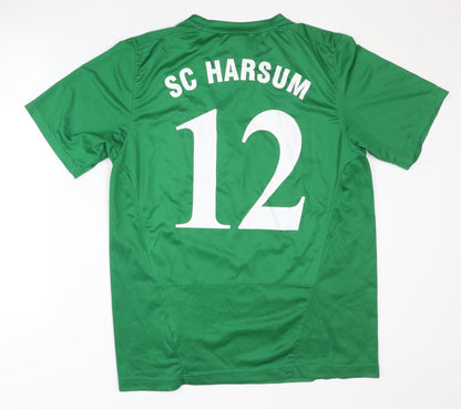 Nike Men's Green Athletic Jersey T-Shirt