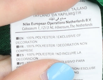 Nike Men's Green Athletic Jersey T-Shirt