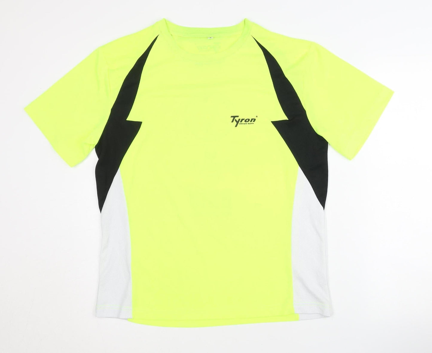 Tyron Unisex Yellow Running T-Shirt, Size S