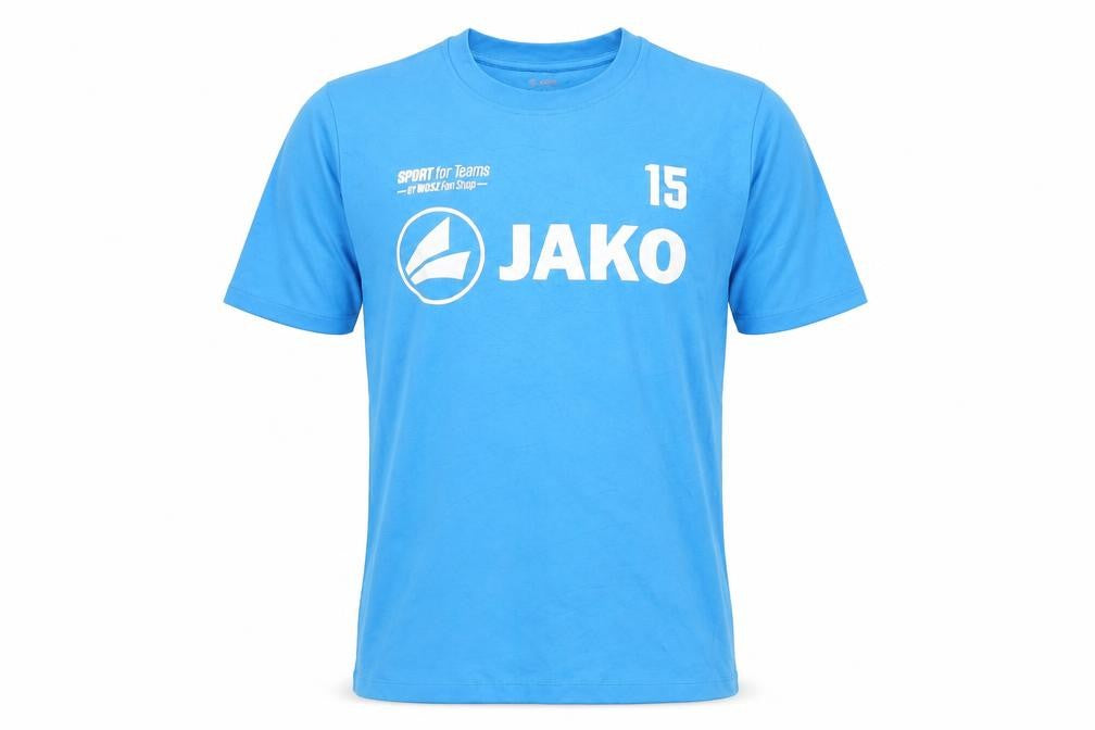 Mens UK Size XS JAKO Blue  T-Shirt