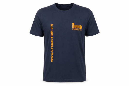 Mens UK Size S James & Nicholson Blue Gym & Training T-Shirt