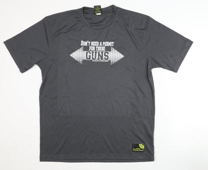 Sex Weights & Protein Shakes Men’s Grey XL T-Shirt