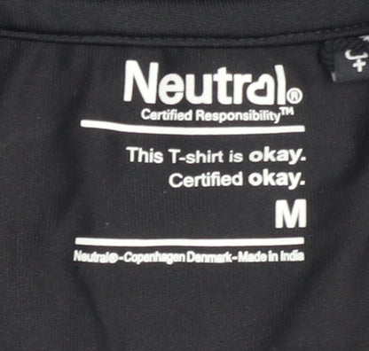 Neutral Men's Black Medium Basic T-Shirt
