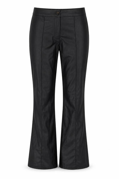 Womens UK Size 12 Boohoo Regular Fit  Black Trousers