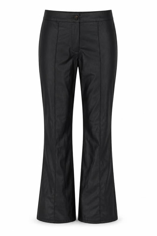 Womens UK Size 12 Boohoo Regular Fit  Black Trousers