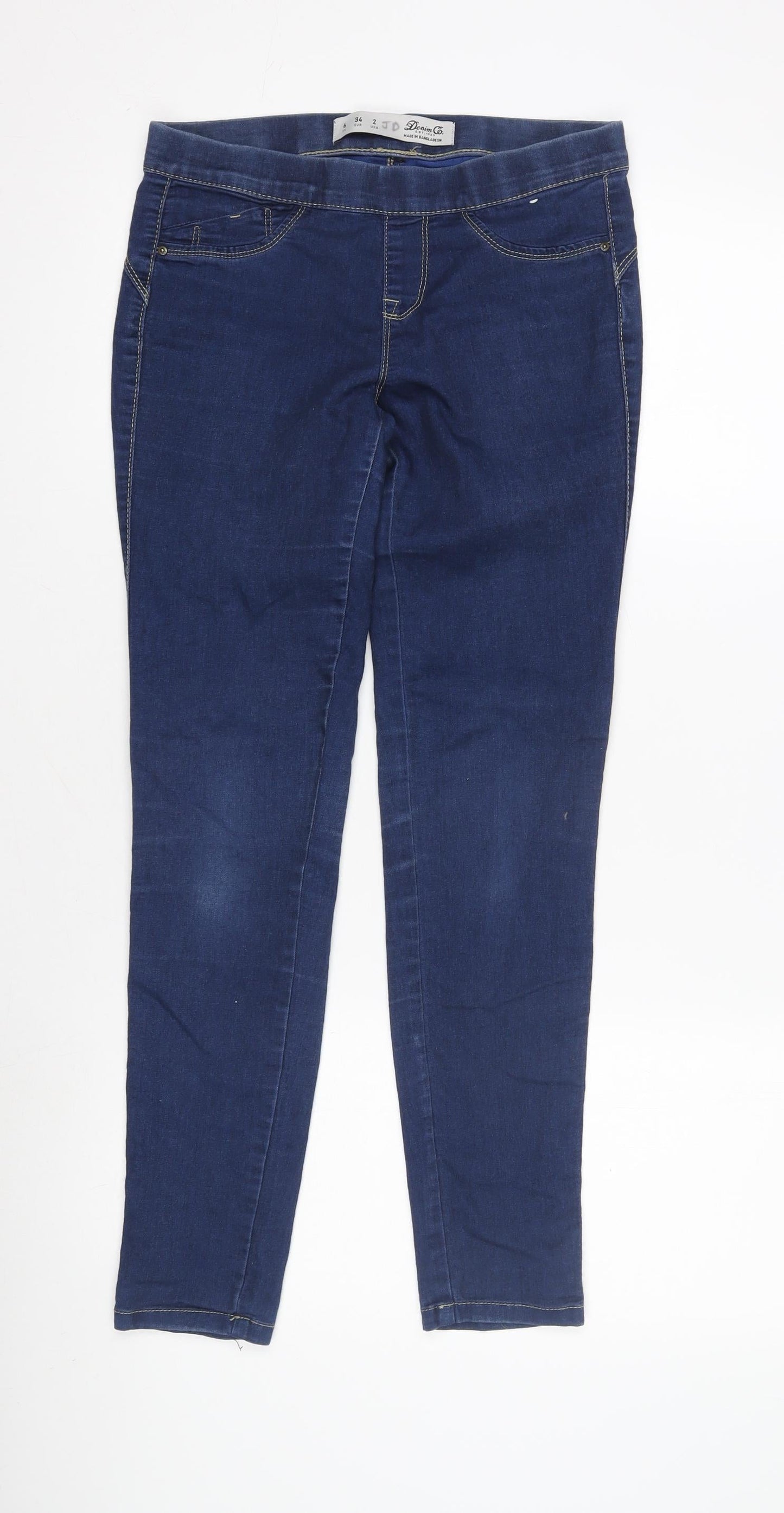 Womens UK Size 6 Denim Co. Slim Fit Jegging Blue Trousers