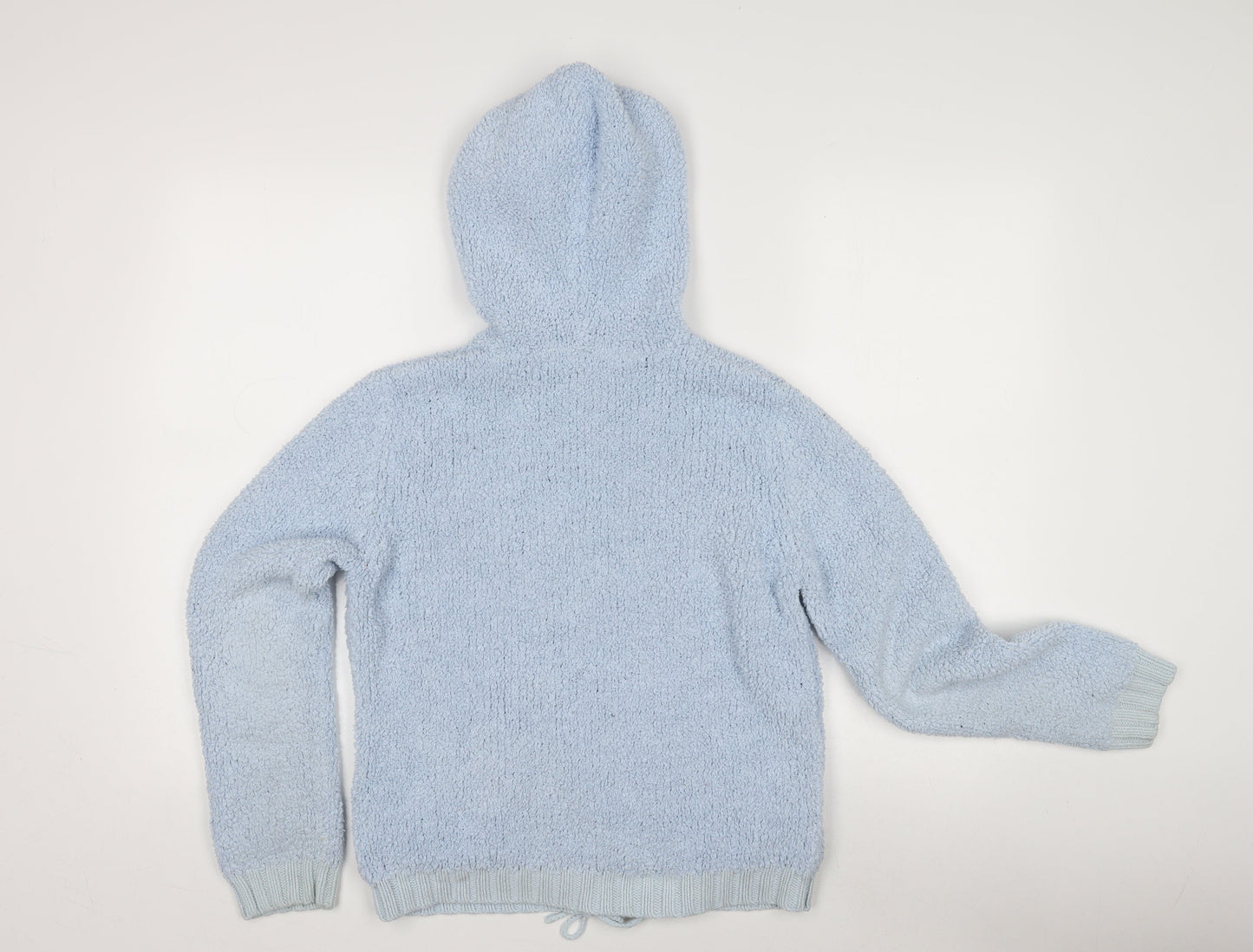 Gap Boys Blue Bouclé Hoodie, 2XL Pullover, Casual Wear
