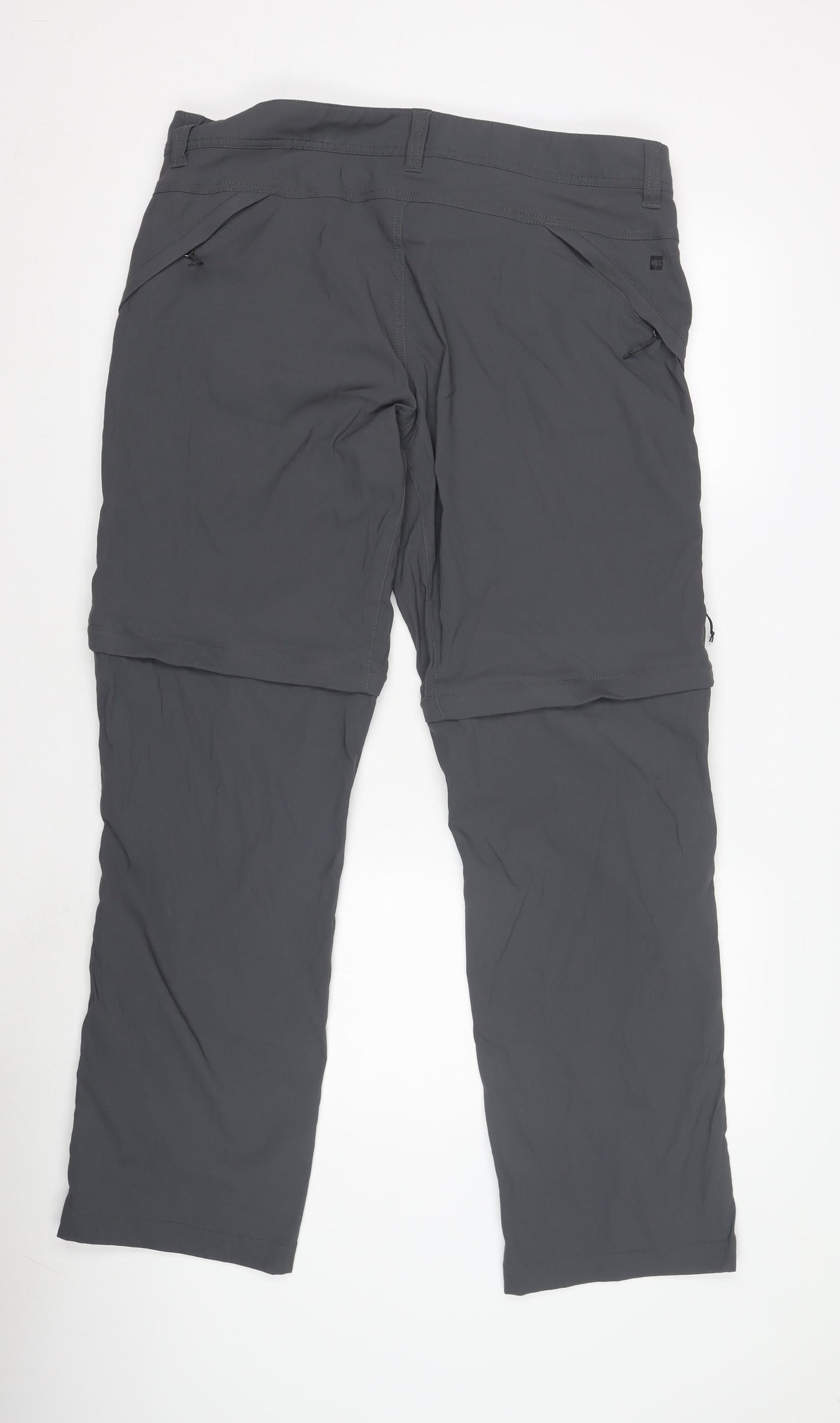 MEC Women's Grey Convertible Trousers - Size 18