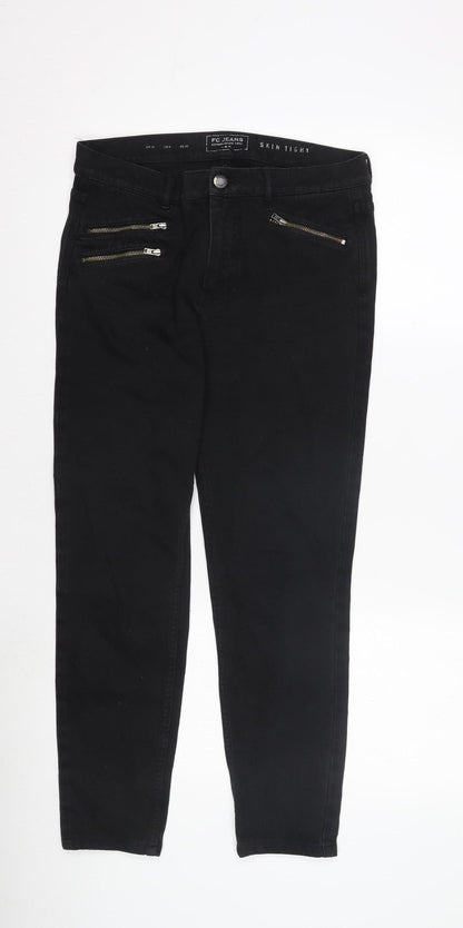 FC Jeans Women's Black Skinny Jeans Size 12