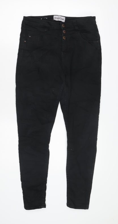 Womens UK Size S Marks and Spencer Slim Fit Skinny Black Jeans