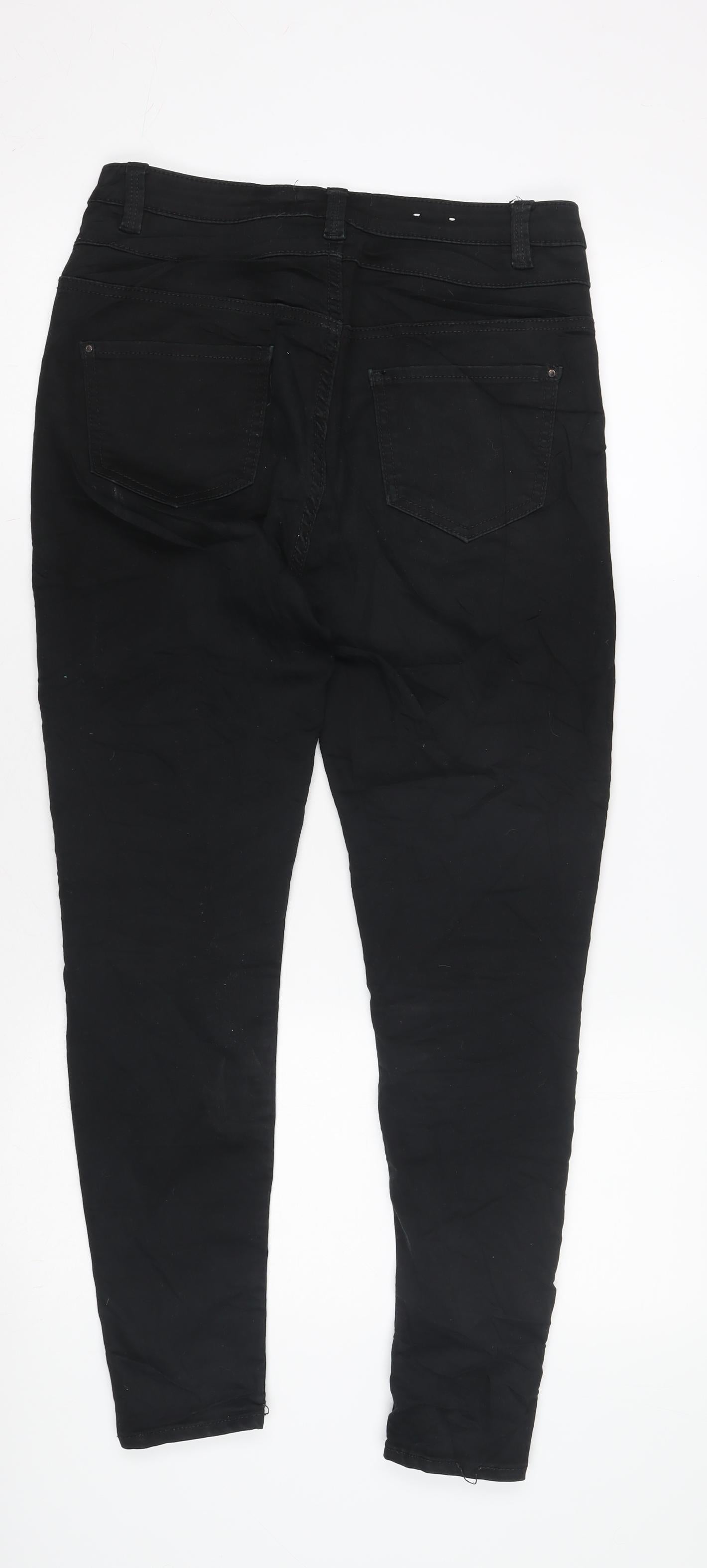 Womens UK Size S Marks and Spencer Slim Fit Skinny Black Jeans