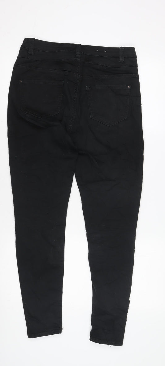 Womens UK Size S Marks and Spencer Slim Fit Skinny Black Jeans