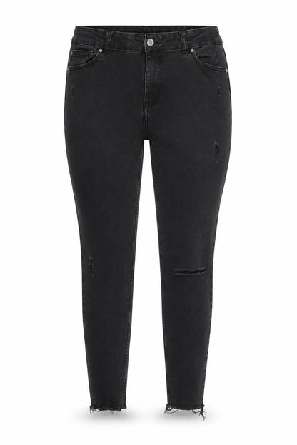 Womens UK Size 16 Denim Co. Regular Fit Skinny Black Jeans