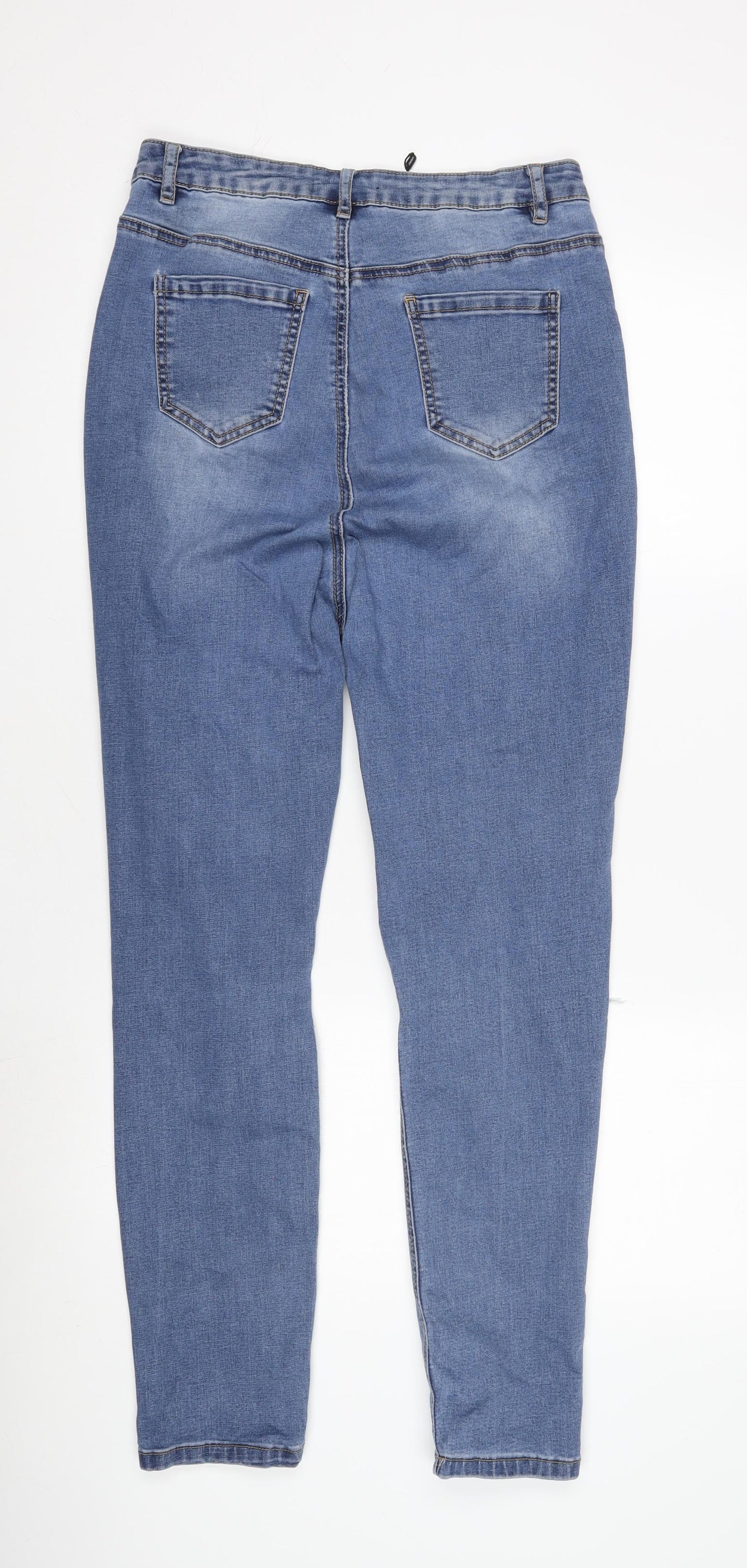 Sinner Women's Blue Skinny Jeans Size 14