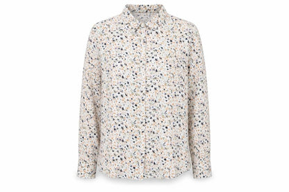 Womens UK Size 14 Isle Multicoloured Basic Blouse