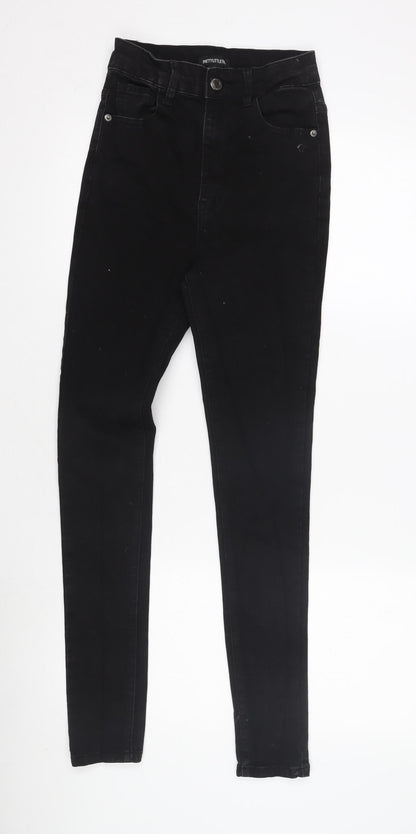 PrettyLittleThing Women's Black Skinny Jeans, Size S