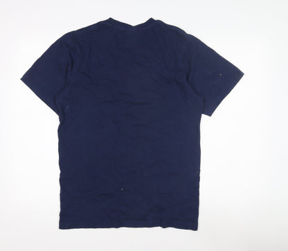 Mens UK Size S Nike Blue  T-Shirt