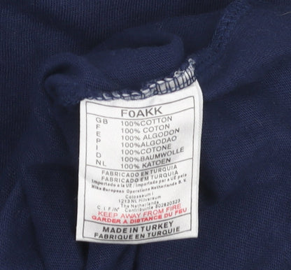 Mens UK Size S Nike Blue  T-Shirt