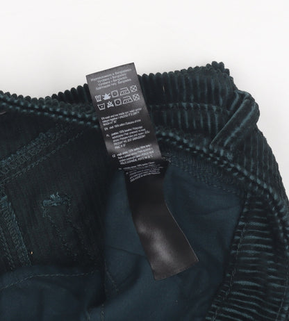 F&F Women's Black Corduroy Skirt Size 6 Casual