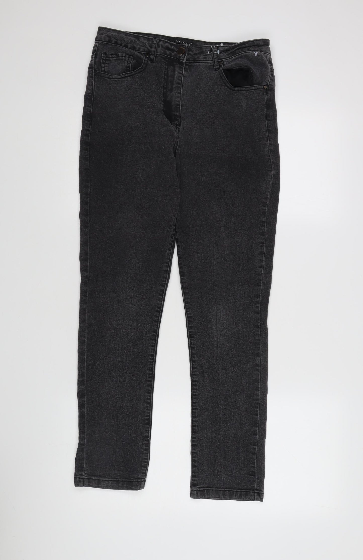 BM Essentials Women's Black Skinny Jeans, Size 10