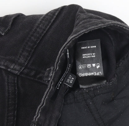 LifeWithBird Women's Black Straight Jeans - Size 6