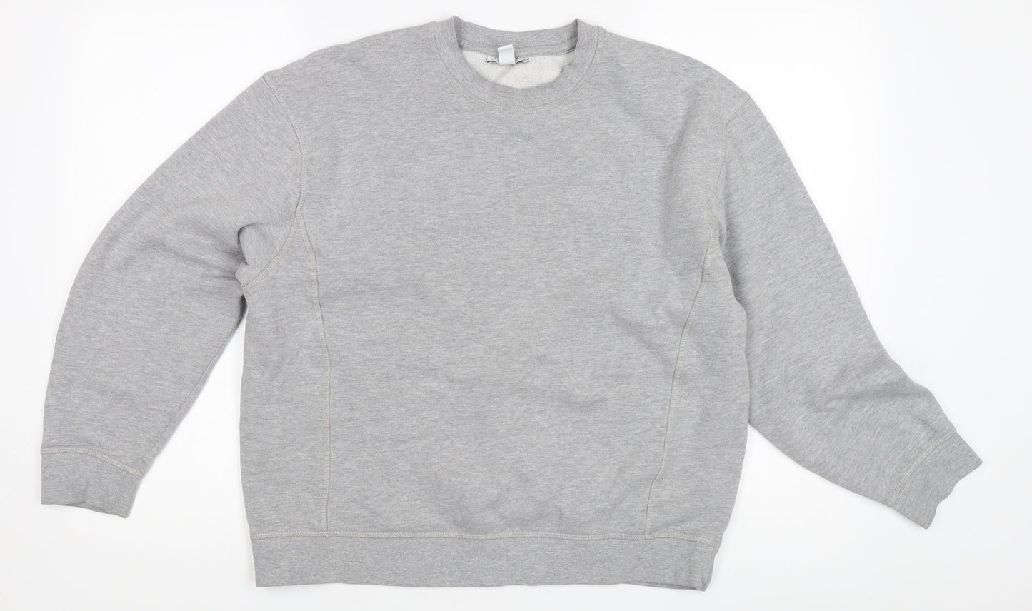 Topshop Women's Grey Sweatshirt Size S