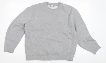 Topshop Women's Grey Sweatshirt Size S