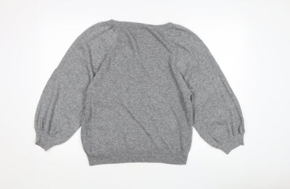 Womens UK Size M NEXT Grey Pullover Jumper