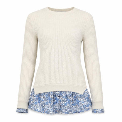Womens UK Size M NEXT Beige Pullover Jumper