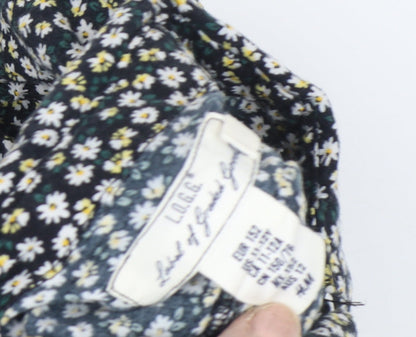 Label of Graded Goods Floral Button-Up Shirt UK 12