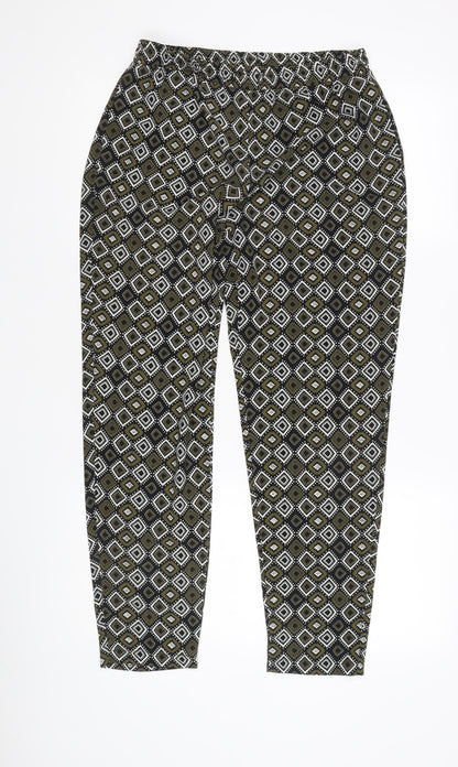 Womens UK Size 10 Papaya   Multicoloured Trousers