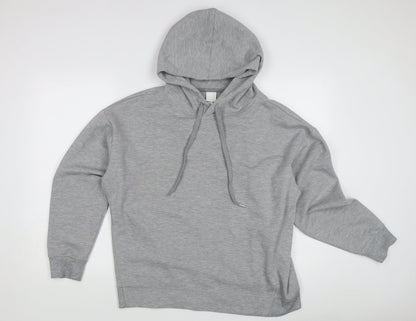 Mens UK Size S H&M Grey Pullover Hoodie