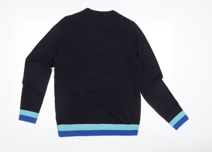 Womens UK Size S Marks and Spencer Black Pullover Jumper