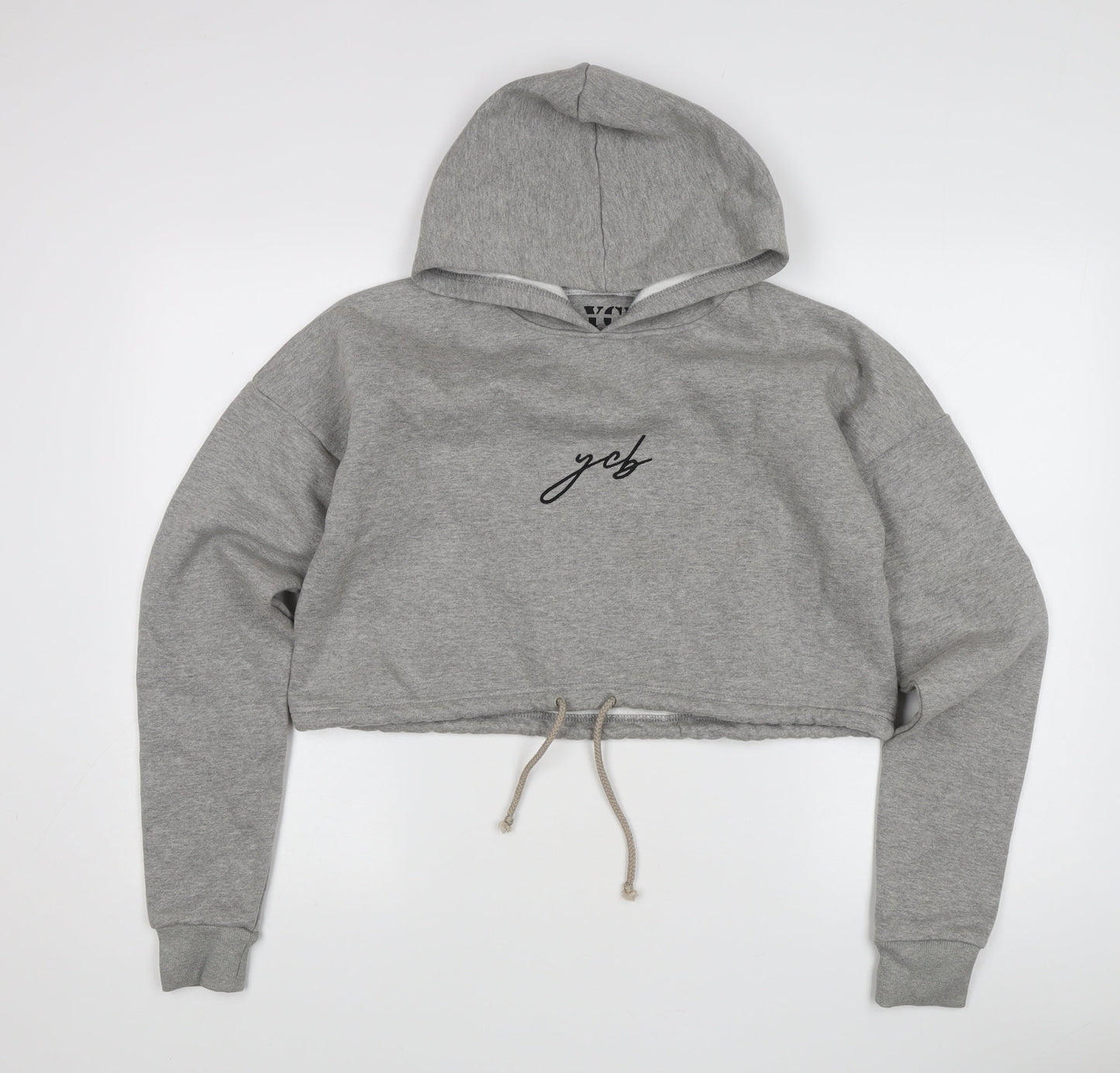 YCB Women's Grey Medium Pullover Hoodie