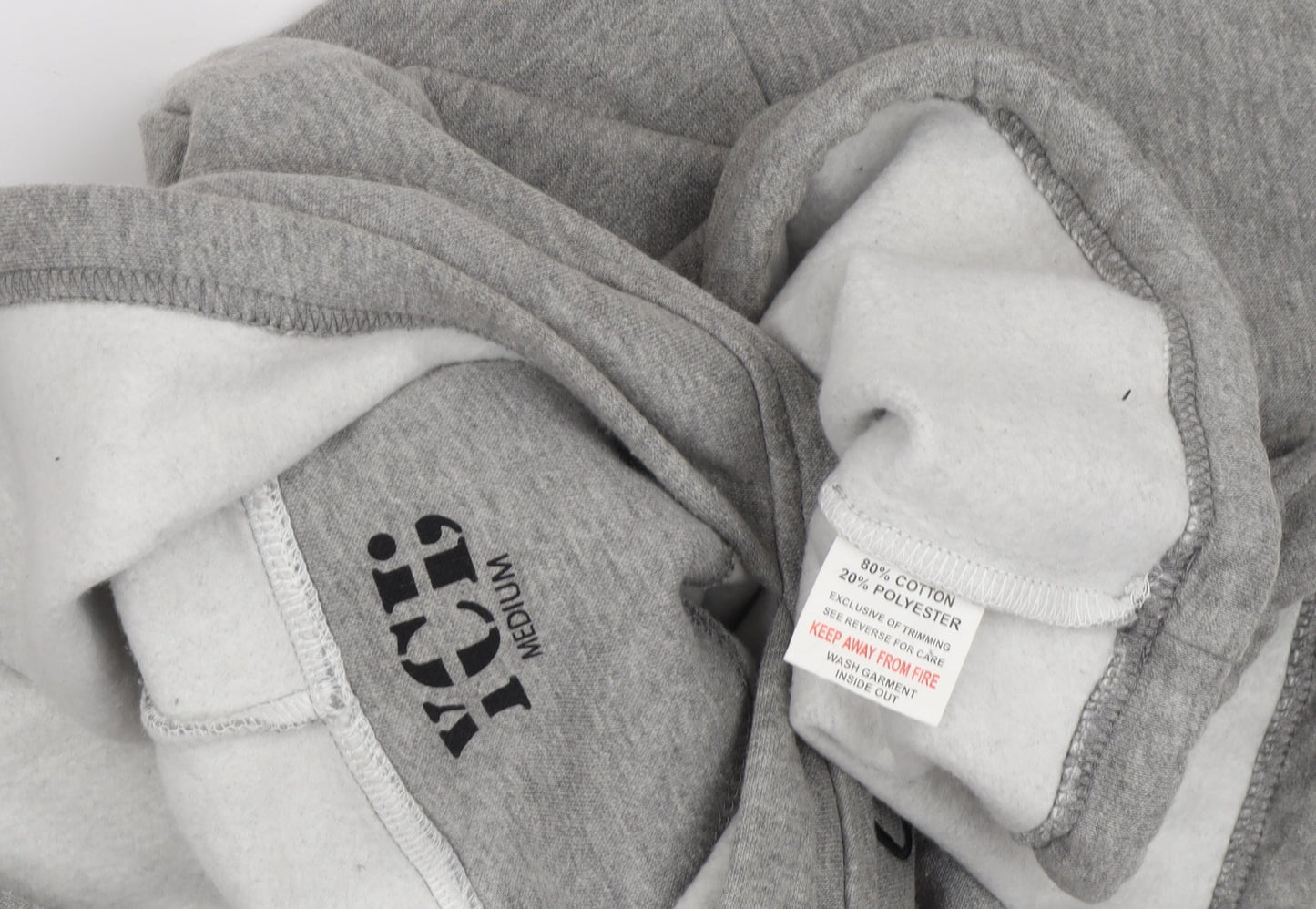 YCB Women's Grey Medium Pullover Hoodie