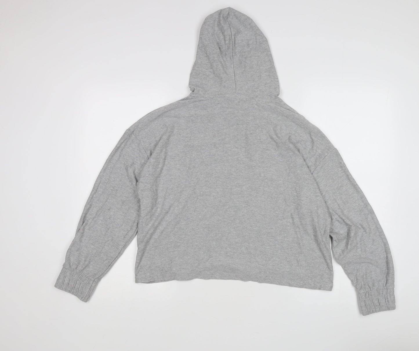 Body Women's Grey Jersey Hooded Lounge Jumper - Size 14