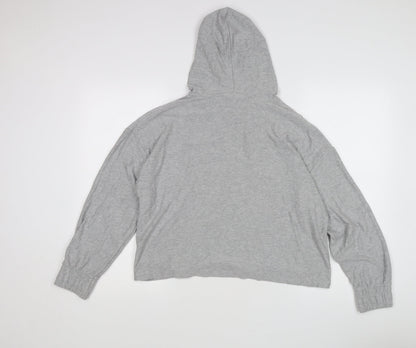 Body Women's Grey Jersey Hooded Lounge Jumper - Size 14