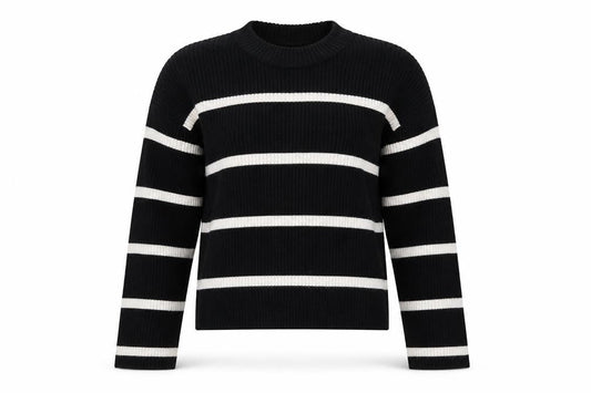 Womens UK Size S New Look Black Pullover Jumper