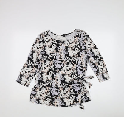 Womens UK Size 14 Soon Multicoloured Basic Blouse