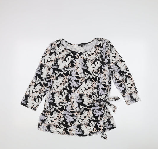 Womens UK Size 14 Soon Multicoloured Basic Blouse