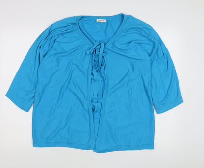 Womens UK Size L Windsmoor Blue Cape Jumper