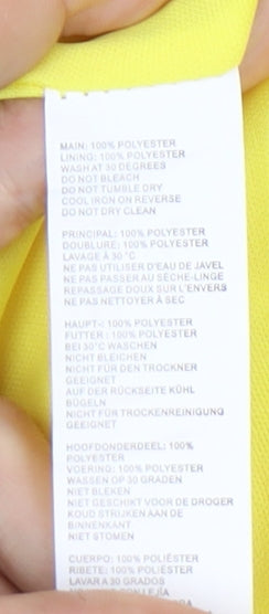 Boohoo Yellow Off Shoulder Maxi Dress, Size 8, Chiffon