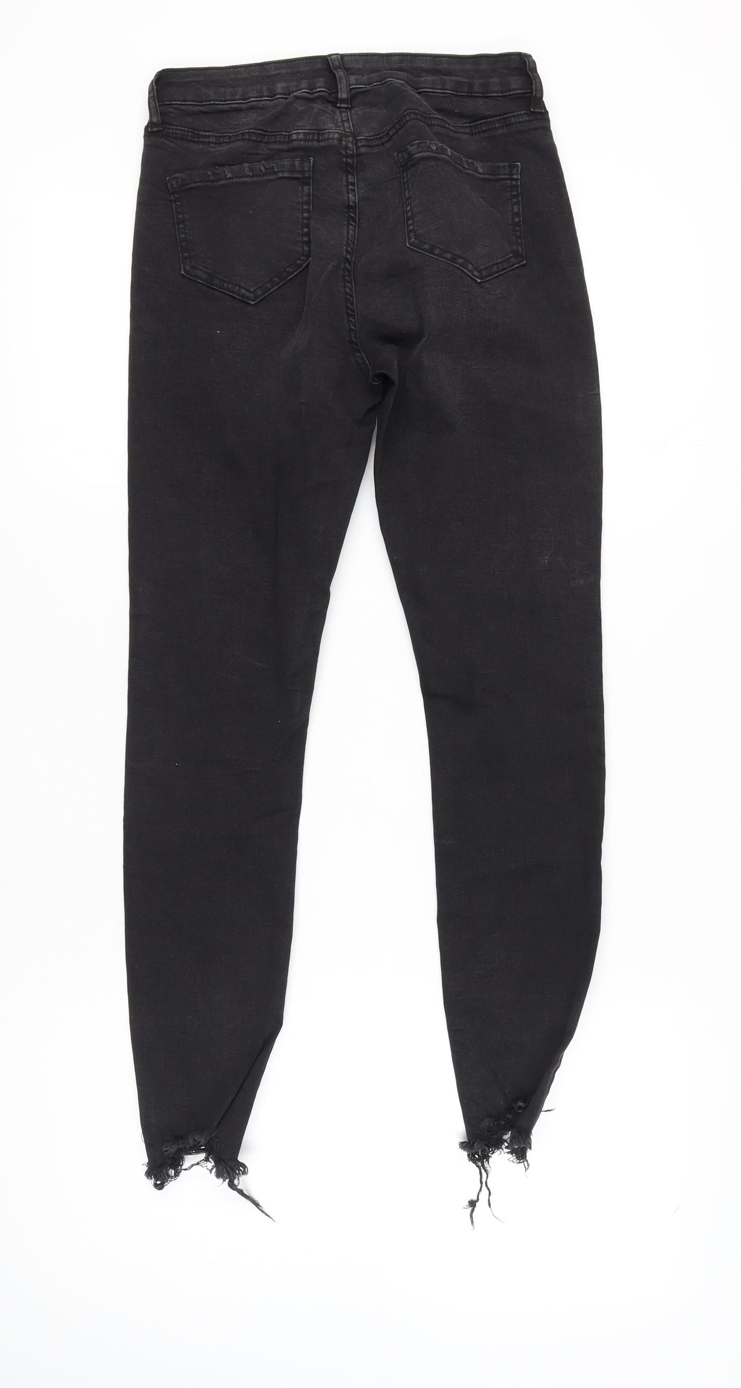 Denim Co Women's Black Ankle Jeans Size 10 Slim