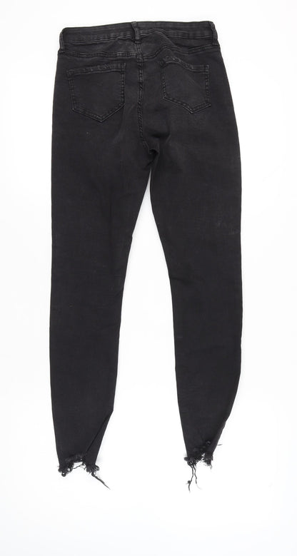 Denim Co Women's Black Ankle Jeans Size 10 Slim