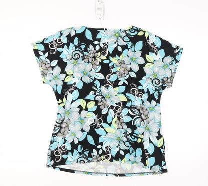 Womens UK Size 18 BM Collection Multicoloured Tunic Blouse