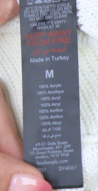 boohooMAN Men's Multicoloured Knit Shorts, Size M